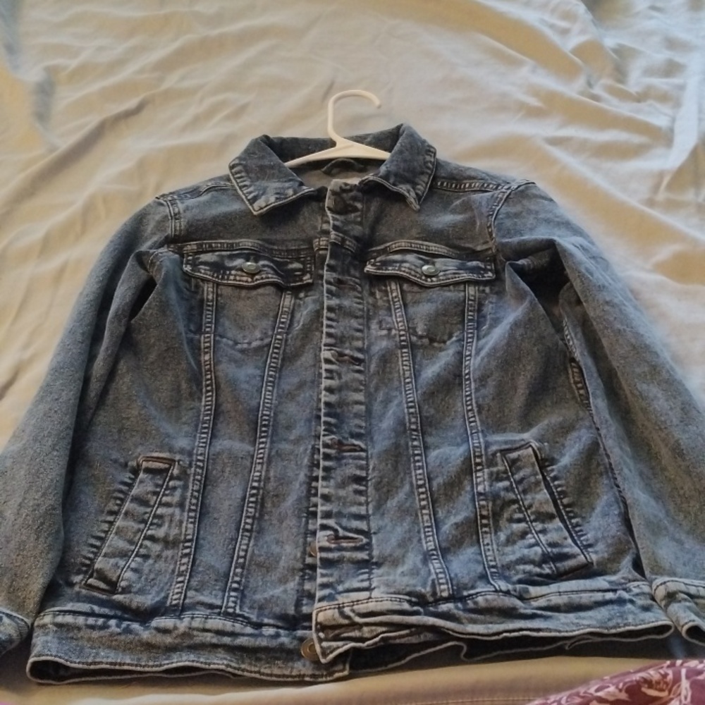 Wonder Nation denim Jacket boys size L(10-12)